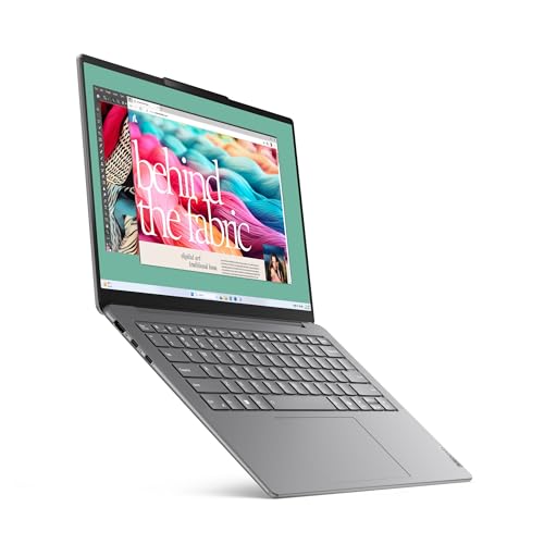 Lenovo Yoga Slim 7, Intel Core Ultra 5 125H, 16GB RAM, 512GB SSD, AI PC, WUXGA-OLED, 14"/35.5cm, Windows 11, Microsoft 365 Basic + Office 2024, Grey, 1.39Kg, 83CV00DFIN, AI Powered Laptop