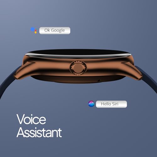 Fire-Boltt Phoenix Pro Smart Watch 1.39 inch Bluetooth Calling, AI Voice Assistant, Metal Body with 120+ Sports Modes, SpO2, Heart Rate Monitoring (Copper Blue)