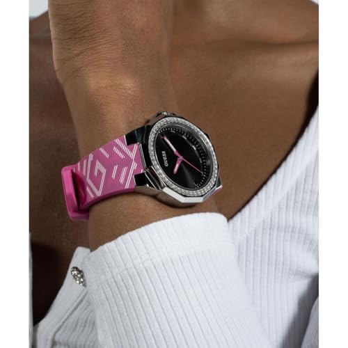 Guess Avril 38 mm Black Dial Analog Women Watch- GW0598L1