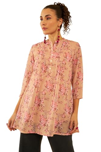 Soch Women's Regular Tunic (FWS4TU30071A_Beige
