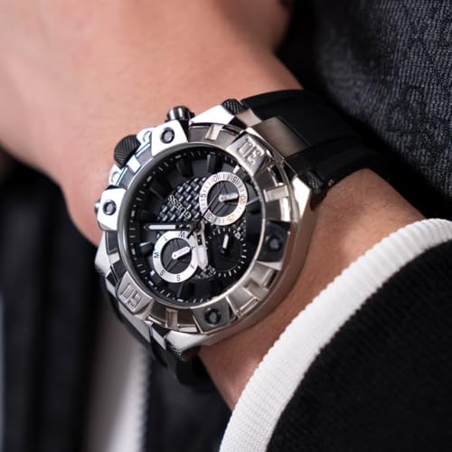 GUESS Sport 46 mm Black Dial Men Chronograph Watch- GW0802G1