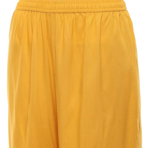 BIBA WOMEN EMBROIDERY STRAIGHT SALWAR KURTA DUPATTA(SKDRIVAYAT9538_MUSTARD_34)