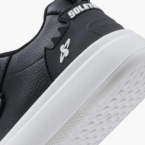 SOLETHREADS Ollie Sneakers for Women | Stylish & Fashionable| Comfortable|Walking Shoes| Lightweight Flexible| Skid-Resistant| Everyday |Casual Shoes for Women|Black|UK 5