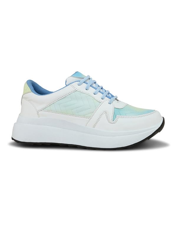 XE Looks Women Printed Lace-Up Sneakers | Comfortable Lightweight Soft Sole Casual Shoes for Girls | Fashionable, and Stylish Design Footwear | Ideal for Walking, Running and Daily Use