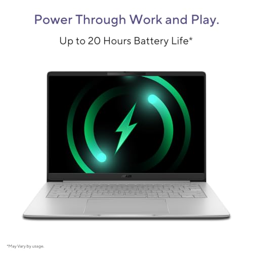 ASUS Chromebook CM1405 (2026), Smartchoice, MediaTek Kompanio 540 Processor, 4GB RAM, 128GB SSD, FHD, 14"(35.5 cm), 60Hz, Chrome OS, Pure Grey, 1.37 Kg, CM1405CM4A-S60101, Thin & Light Laptop