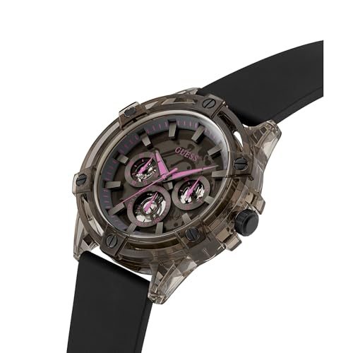 GUESS Analogue Black Dial Men's Watch-GW0032G2