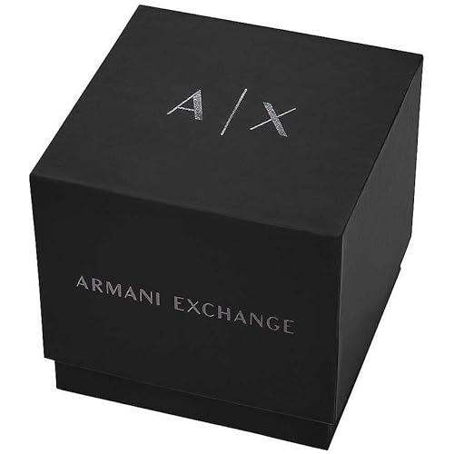 Armani Exchange Womens Lola Off- Stainless Steel Analogue Watch - AX5536 (Off-White_Free Size)