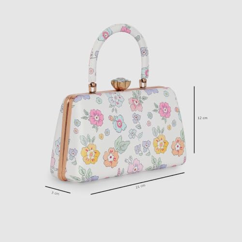 ESBEDA Multi Color Vasto Clutch For Womens | ESBEDA Clutches, Printed Clutches For Women's,