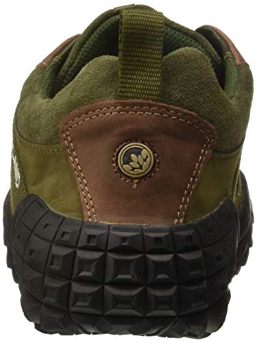 Woodland Men's Olive Green Leather Casual Shoe-7 UK (41 EU) (GC 2318116ONW)
