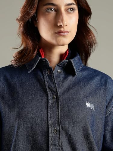 Tommy Hilfiger Cotton Classic Collar Denim Dress