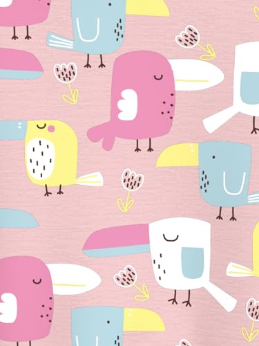 Nautinati Girls Printed Fit & Flare Dress | Cotton | Age 3M-6Years Red