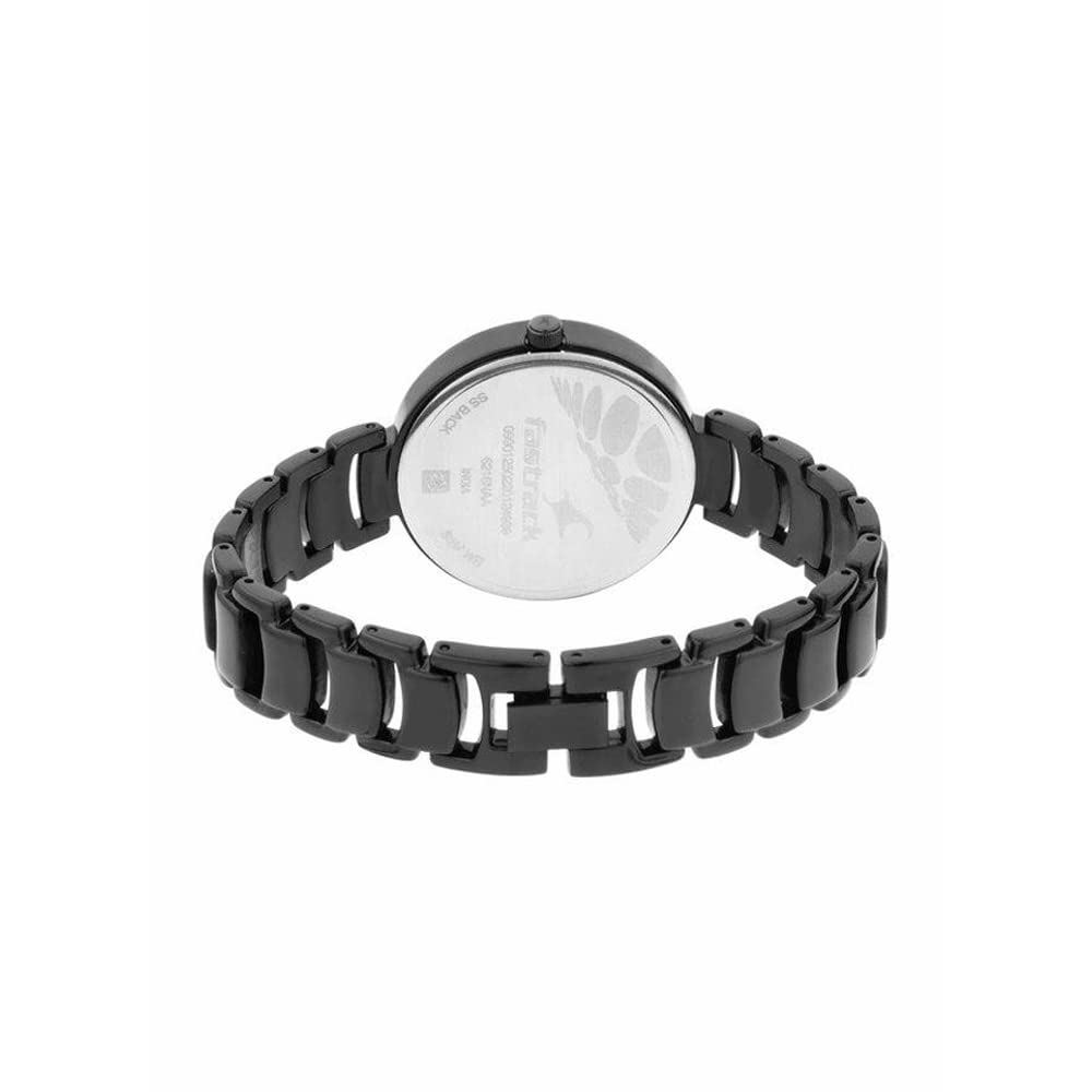 Fastrack Ruffles Analog Black Dial Women's Watch-6216NM01/NP6216NM01