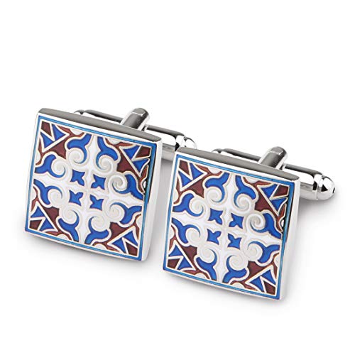 Peluche Silver Lightning Cufflinks for Men