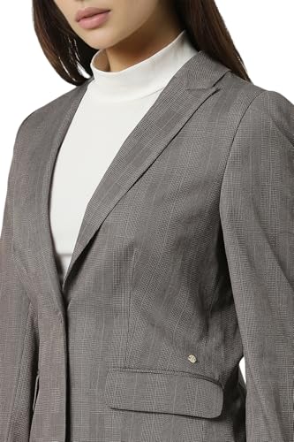 Van Heusen Women's Blazer (VWBZCRGPX91260_Grey