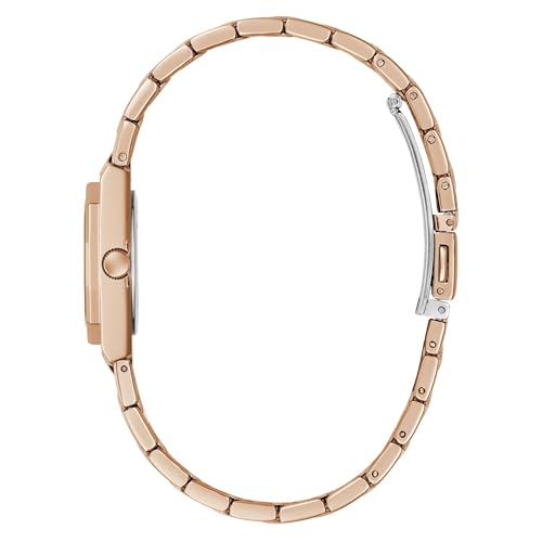 GUESS Rose Gold Round Dial Analog Women's Watch - GW0931L4