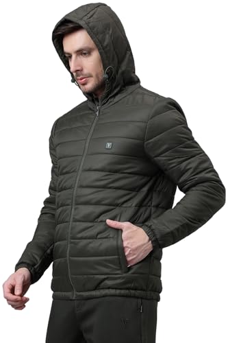 Van Heusen Men's A-Line Coat (80007_Army Green