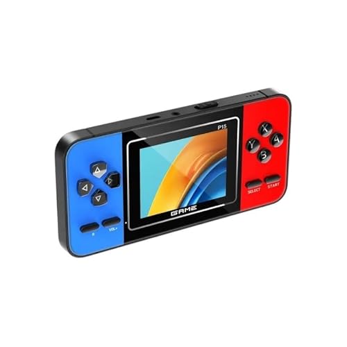 New World P15 Handheld Video Game Set for Kids,Retro Video Games Console, Retro Game Box with TV Game Support (Random Colour)