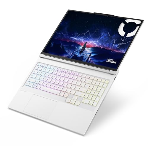 Lenovo Legion 7 2025 Intel Core Ultra 9 275HX| NVIDIA RTX 5070 8GB (32GB RAM/1TB SSD/WQXGA OLED/240Hz/16(40.64cm)/Windows 11/Office 2024+AI Now/White/2.0Kg), 83KY001GIN AI Powered Gaming Laptop