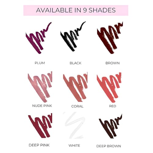 Blur India Juicy Lip Oil + Lip Liner Combo | Deep Pink Lip Liner & Strawberry Lip Oil | Hydrating & High Shine | Lightweight Weight | Non-Sticky