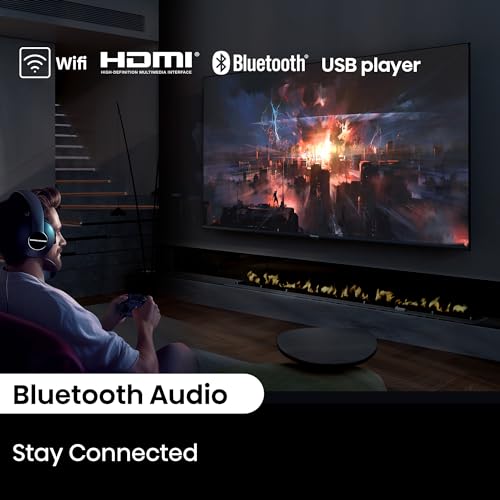 Hisense 108 cm (43 inches) E6N Series 4K Ultra HD Smart LED Google TV 43E6N (Black)