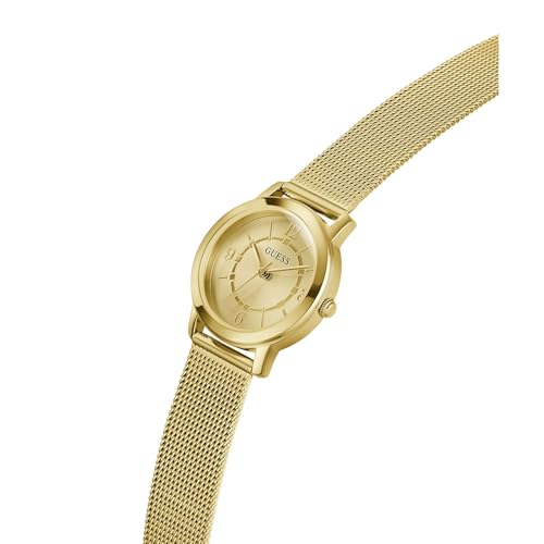 GUESS Analog Gold Dial Women's Watch-GW0666L2