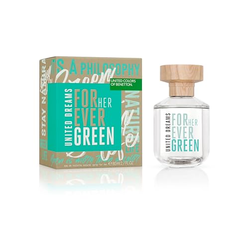 United Colors of Benetton United Dreams Forever Green For Her Eau de Toilette 80ml