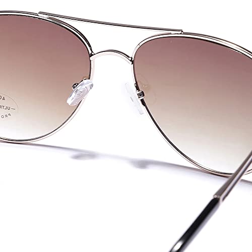 Carlton London Women Aviator Sunglasses With UV Protected Lens