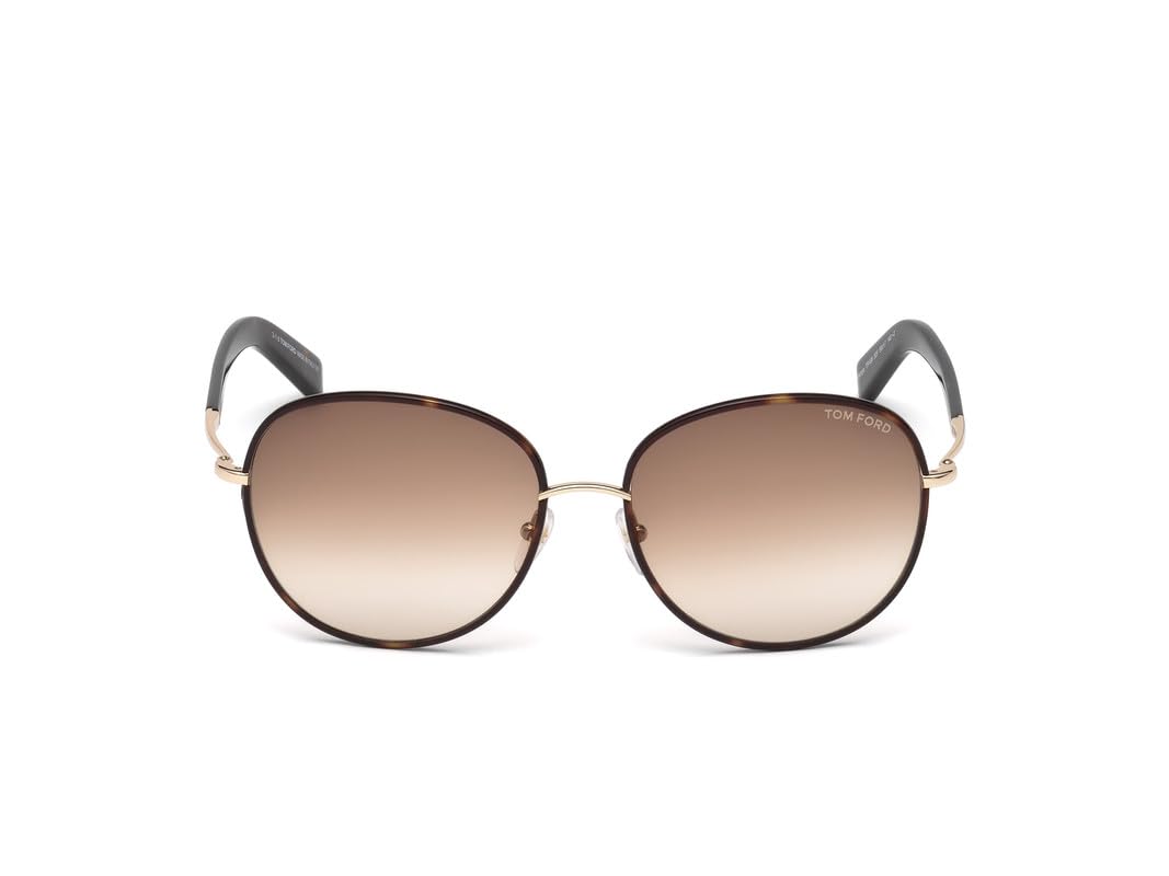Tom Ford UV Protected Brown Geometric Full rim Sunglasses for Women - FT0498 59 52F