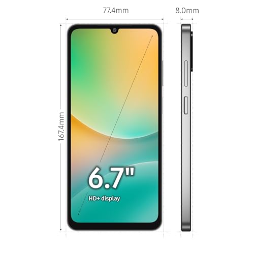 Samsung Galaxy M06 5G Mobile (Blazing Black, 4GB RAM, 128GB Storage) | MediaTek Dimensity 6300 | AnTuTu 623K+ | 12 5G Bands | 25W Fast Charging | 4 Gen OS Upgrades | 50MP Camera | Without Charger