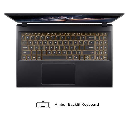 acer Nitro V 15 Gaming Laptop 15.6" FHD IPS 165Hz Intel 8-core i5-13420H 16GB RAM 512GB SSD GeForce RTX 5050 GDDR7 DLSS4 (Up to 440 AI Tops) Backlit Thunderbolt WiFi6 Win11 ICP Hub