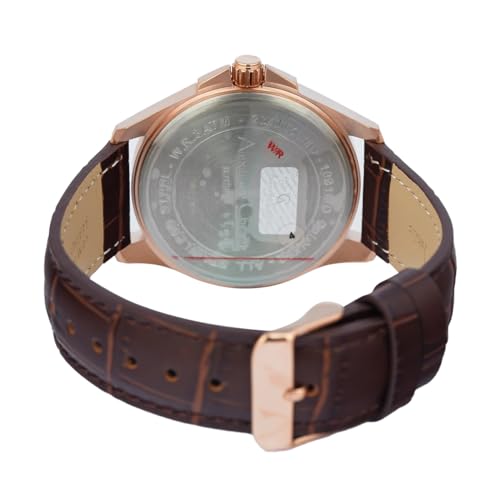 Alexandre Christie AC 1031 MDL Primo Steel Analog Watch for Men - Silver Brown Colorway