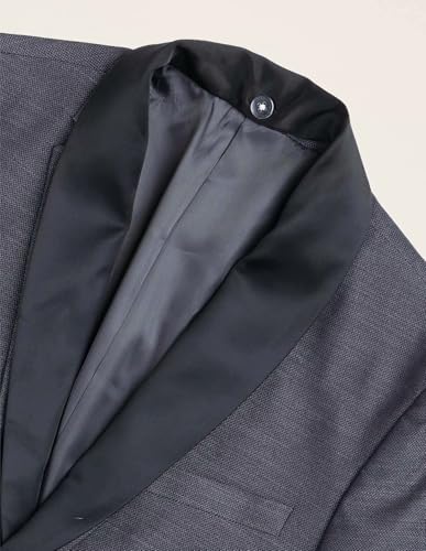 Arrow Men's Shawl Collar Tailored Fit Suit (ARAJSU5515_Grey_46)