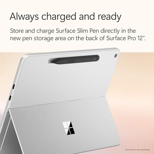 Microsoft New Surface Pro 12" - Windows 11 Home Copilot+ PC - LCD PixelSense Touchscreen - Qualcomm Snapdragon X Plus (8 Core) - 16GB RAM - 256GB SSD - Platinum - EP2-27654