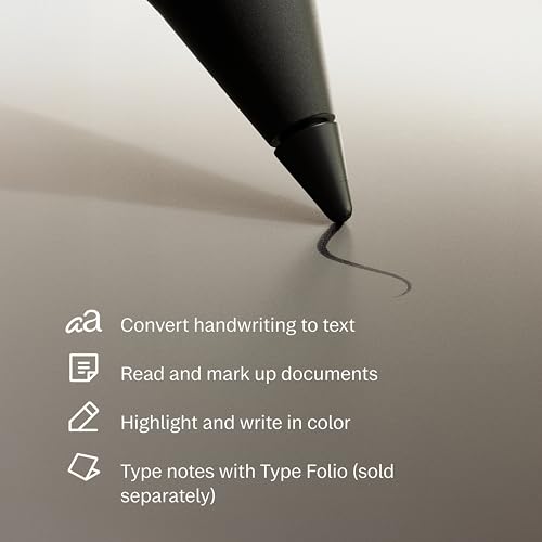 reMarkable Paper Pro Bundle Includes 11.8'' Paper Tablet and Marker Plus Pen with Eraser Gray