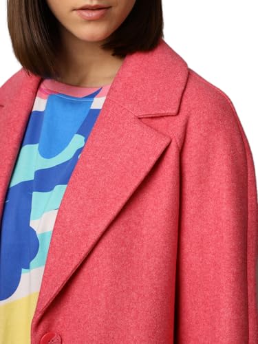 ONLY Women's Loose Fit Pink Coat