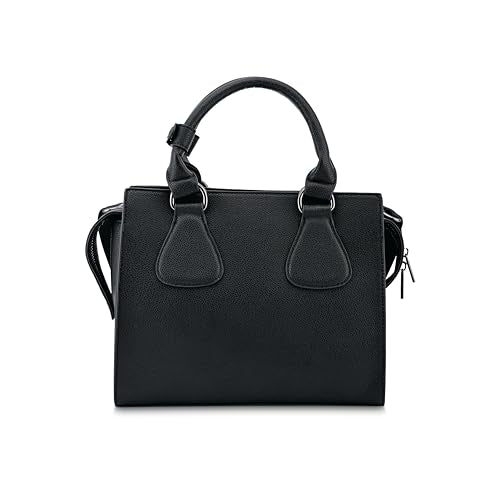 Fastrack Structured Satchel | Faux-Leather Women's Handbags | Satchel for Casual Carry