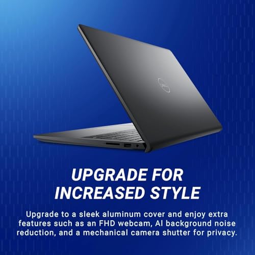 Dell 15 (Previously Inspiron) Laptop, 14th Gen Intel Core 3 100U Processor, 8GB DDR4, 512 SSD, 15.6" NT FHD 120Hz IPS AG 250 nit Display, Win 11 + Office H&S 2024, Carbon Black, Thin & Light- 1.63Kg