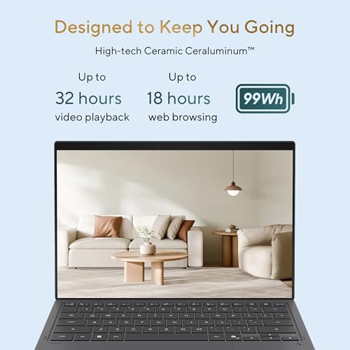 ASUS Zenbook Duo (2026),Smartchoice,Intel Core Ultra 7 (Series 3),32GB RAM,1TB SSD,3K OLED,Touchscreen,14"(35.5 cm),Win 11,M365 Basic(1Y),Office 24,Moher Gray,1.65 Kg, UX8407AA-SN183WS,Copilot+ PC