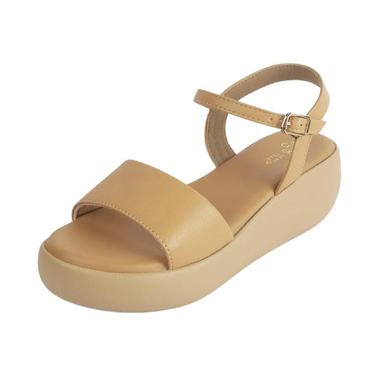 tresmode Impl Women's Casual Wedge Heel Sandals