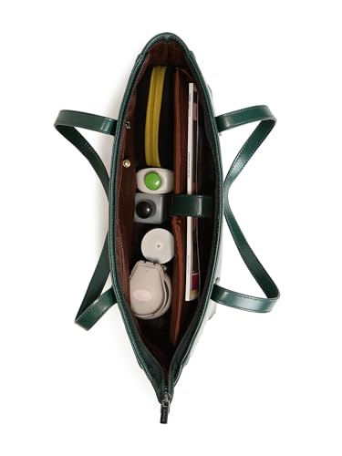 Fastrack Oversized College Tote Bag for Girls, Women and Ladies | Large Laptop Ready Tote Bag with Padded Compartment