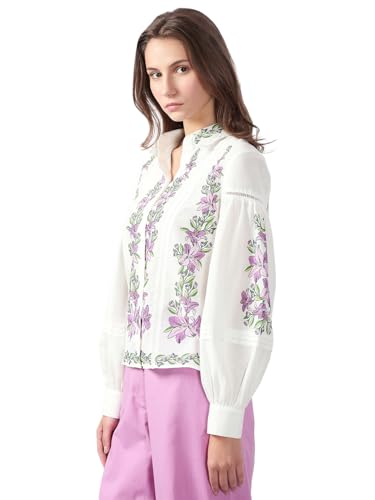 VERO MODA Women's Regular Fit White Shirt