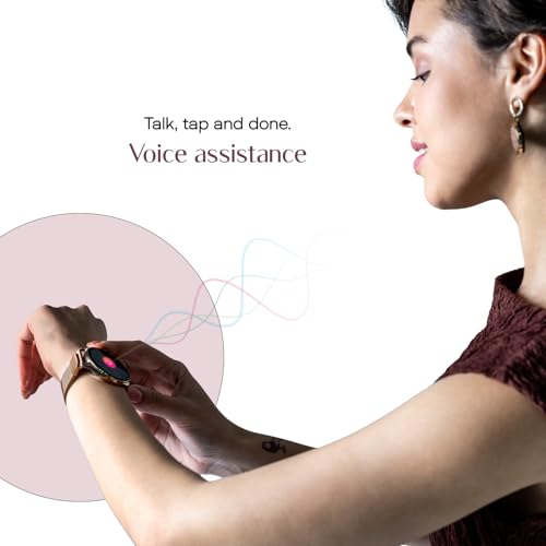 Noise Twist 2 Smart Watch with 1.43” AMOLED Screen, AI Search & Voice Assistant, Bluetooth Calling, Stainless Steel Back, 7-Day Battery, 100+ Watch Faces, Health Suite, IP68 (Jet Black)