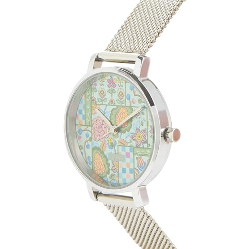 TEAL BY CHUMBAK Round Dial Analog Watch for Women | Wrist Watch for Teenage Girls | Ladies Ghadi | Gifts for Women/Girls/Ladies | Stylish Fashion Watch for Casual/Work