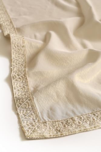 Soch Women's Tissue Chudidar Set (OWS5CD21896_Off White