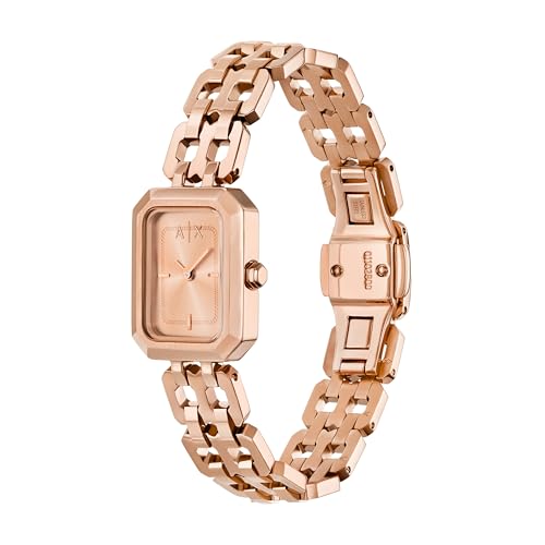Armani Exchange Analog Rose Gold Dial Women's Watch-AX5814