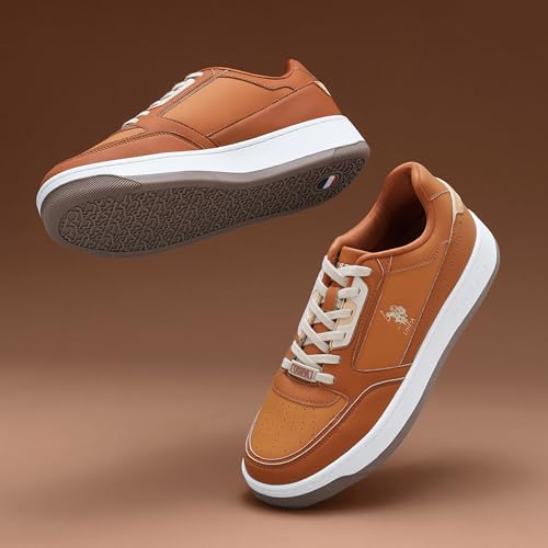 U.S. Polo Assn. Storm Mens Tan Sneakers -(UK6)(US7)(2FD24243K06)