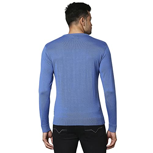 Raymond Medium Blue Sweater (Size: 40)-RMWX01148-B5
