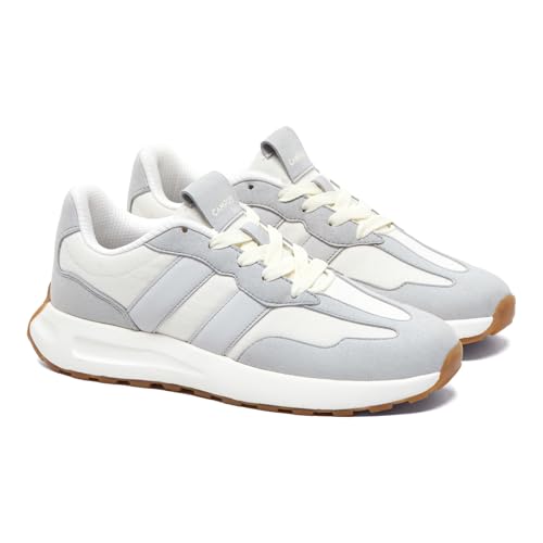 Campus Women's GRIT Off WHT/L.Gry Sneakers - 8UK/India 1 Pair