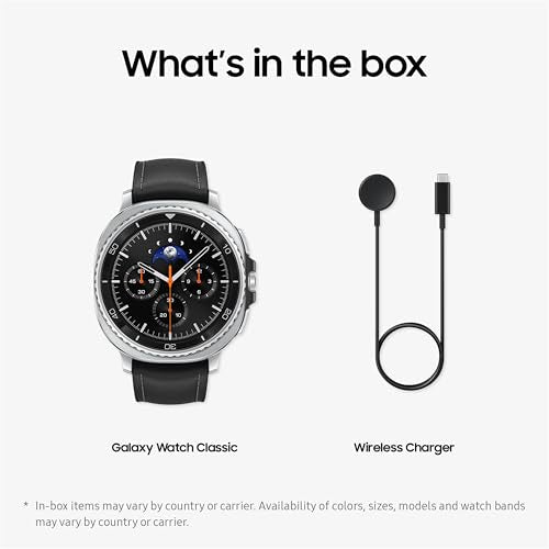 Samsung Galaxy Watch8 Classic (47mm LTE, Black)_with Other Offers