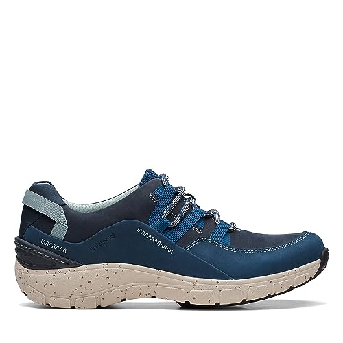 Clarks Womens Wave Range Ap, Blue Combi, 6